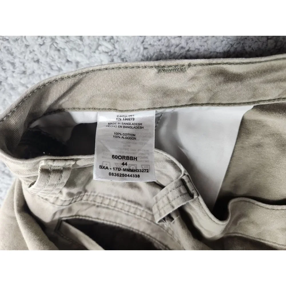 Wrangler Cargo Shorts Men's Size 44 Beige Flat Front‎ Outdoor Hiking Utility